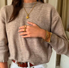 ‘Betsy’ - Basket Weave Chain Bracelet in Gold or Silver