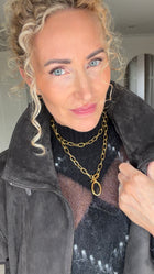 ‘Circa’ Gold Link Necklace