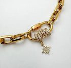 ‘Aria’ - Chunky Carabiner with Charms