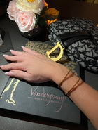 Bamboo Style Gold Bangle