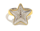 ‘Vega’ - Mixed Metal Star Ring