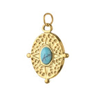 ‘Santorini’ Turquoise Stone Charm