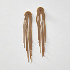 Gold Cascade Fringe Earrings