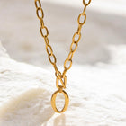 ‘Circa’ Gold Link Necklace