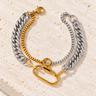 ‘Phoenix’ Mixed Metal Charm Bracelet
