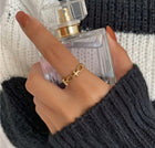 ‘Sienna’ Link Cross Ring