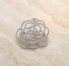 Camellia Crystal Brooch