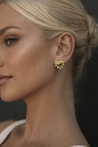 ‘Heirloom Heart’ Stud Earrings