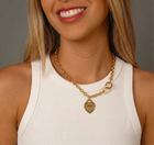 ‘Forever Love’ Heart Toggle Necklace