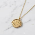 Astrée Sun and Moon Coin Necklace