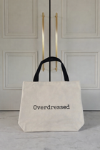 Overdressed Canvas Tote Bag