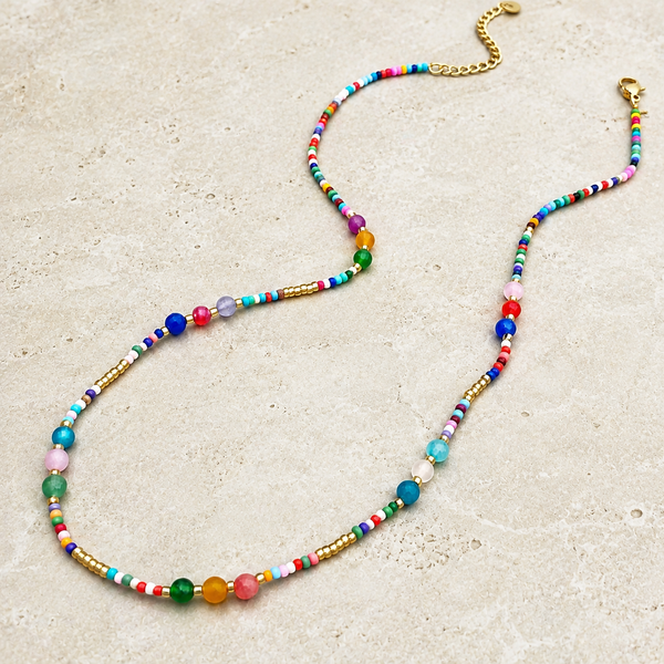 ‘Paloma’ Beaded Necklace