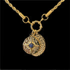 Oval Hammered Charm