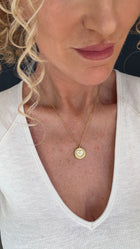 Reversible Enamel Heart Necklace