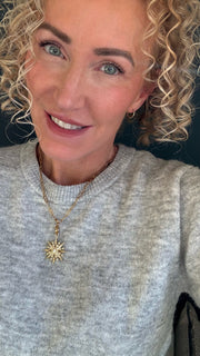 ‘Gaia’ - Embellished Star Pendant