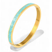 ‘Mykonos’ Icon Enamel Bangle