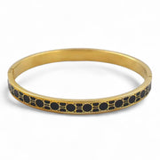 ‘Mykonos’ Icon Enamel Bangle