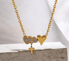 ‘Midnight Muse’ Heart Necklace