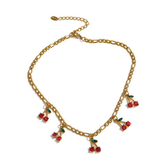 Cherry Burst Necklace