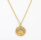 Sunrise Medallion Necklace