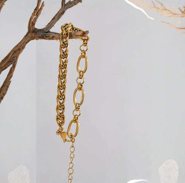 ‘Cassie’ - Dual Link Bracelet