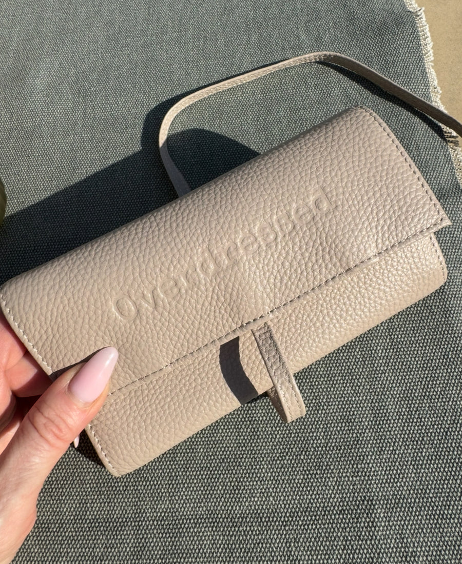 Genuine Leather Overdressed Jewellery Travel Pouch