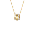Trinity Spark Pendant Necklace