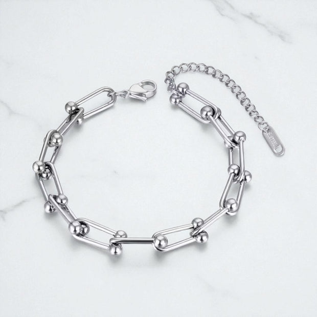 Serena Ball Bracelet in Silver