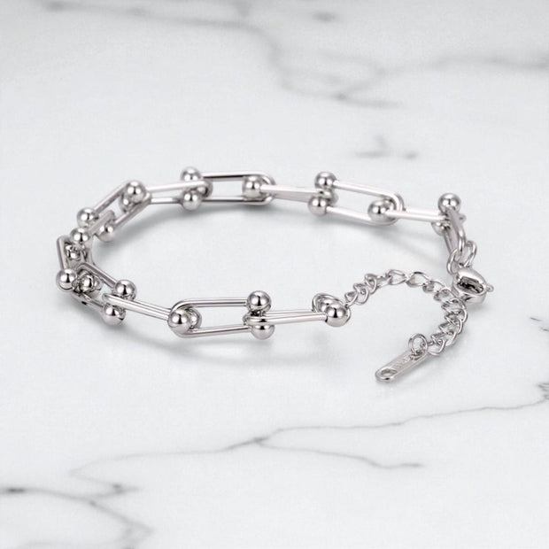 Serena Ball Bracelet in Silver