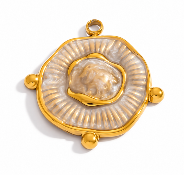 ‘Soleil’ Talisman Pearl Charm