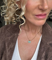 ‘Isla’ - Jade Green Stone Necklace