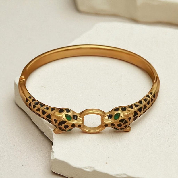 Savannah Panther Bangle
