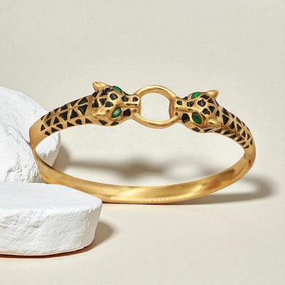 Savannah Panther Bangle