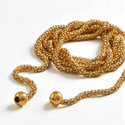 ‘Rixi’ - Wraparound Chain Rope Necklace