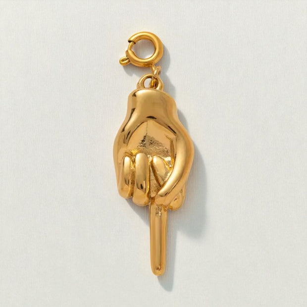 ‘Golden Attitude’ Charm