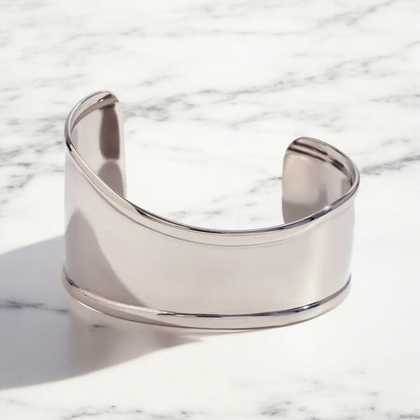 Tiff Bangle (Silver or Gold)