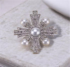 ‘Gatsby’ Pearl Star Brooch