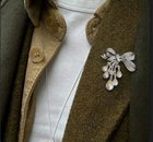 ‘Arabella’ Pearl Drop Bow Brooch