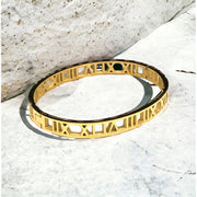 Roman Numeral Bangle