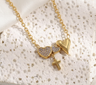 ‘Midnight Muse’ Heart Necklace