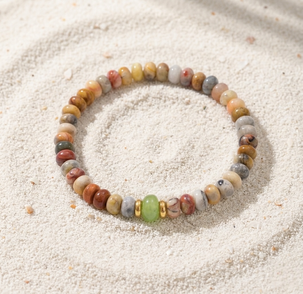 Ibiza Boho Bracelet (Earthy Hues)