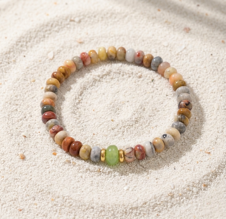 Ibiza Boho Bracelet (Earthy Hues)