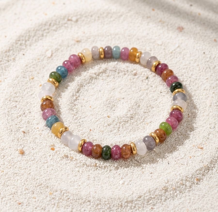 Ibiza Boho Bracelet (Pink Hues)
