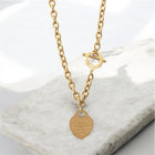 ‘Forever Love’ Heart Toggle Necklace