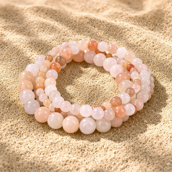 Ibiza Blush Bracelet Stack