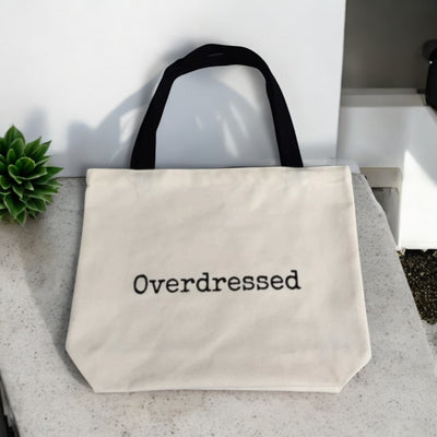 Overdressed Canvas Tote Bag