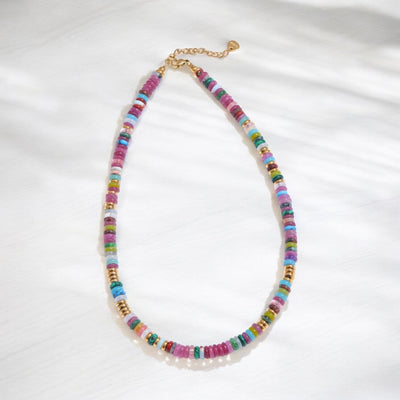 ‘Sweetie’ Necklace in Multicoloured Beads