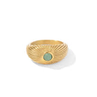 Marisa Chunky Vintage Jade Gold Ring