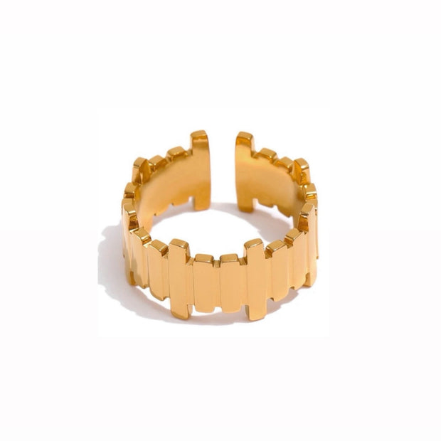 Ella Gold Open Gold Ring