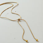 The Linea Drop Necklace